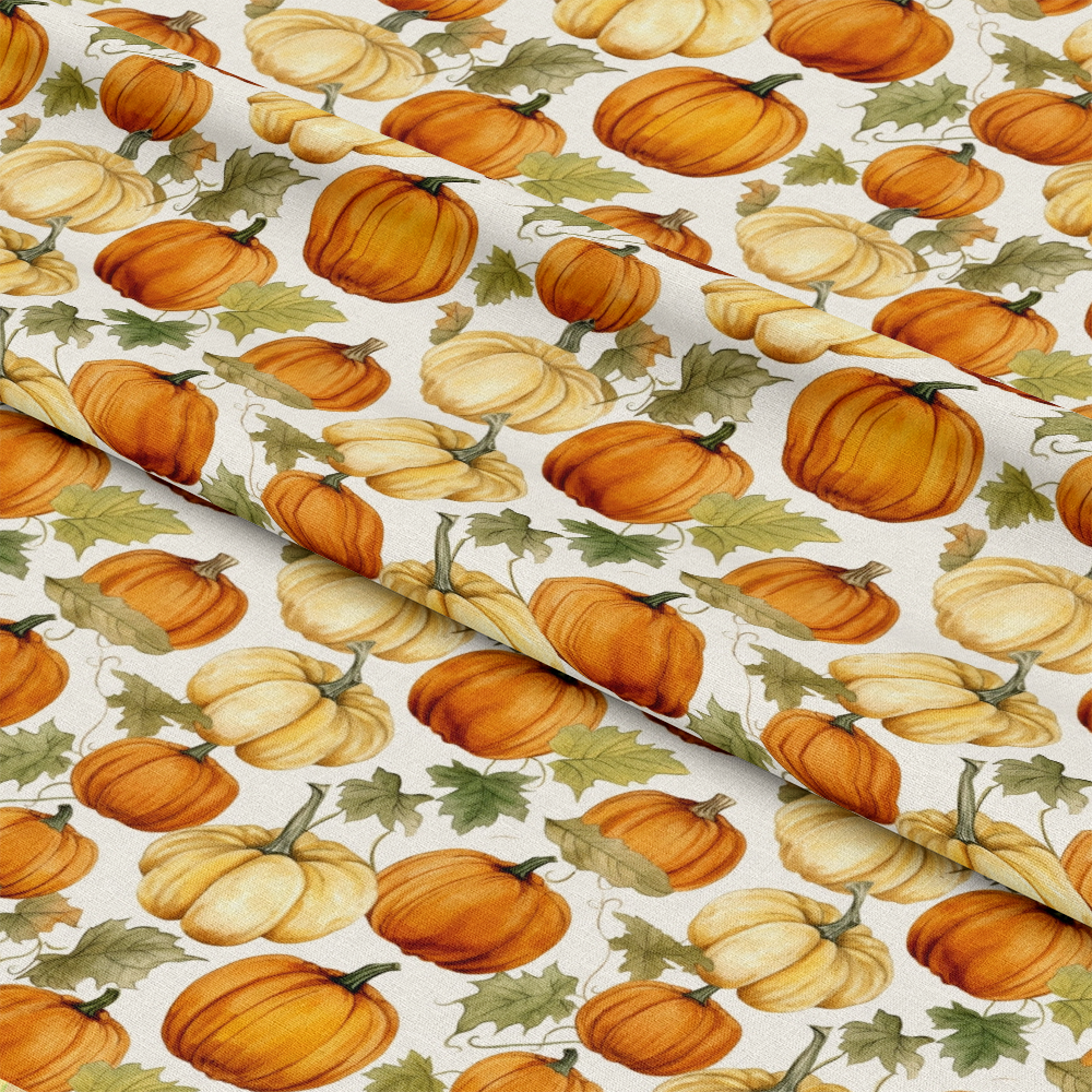 The Pumpkin Patch Pattern 3 Quilting Cotton Fabric