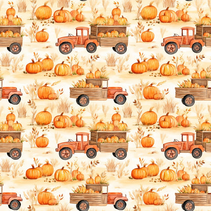 The Pumpkin Patch Pattern 7 Quilting Cotton Fabric