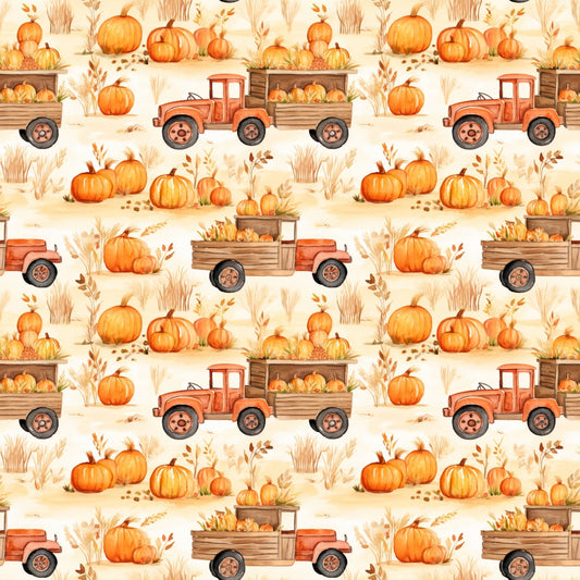 The Pumpkin Patch Pattern 7 Quilting Cotton Fabric