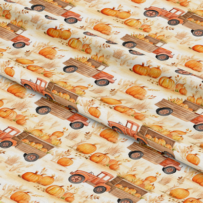 The Pumpkin Patch Pattern 7 Quilting Cotton Fabric