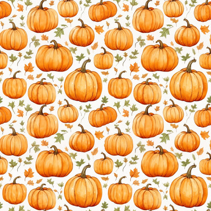 The Pumpkin Patch Pattern 9 Quilting Cotton Fabric