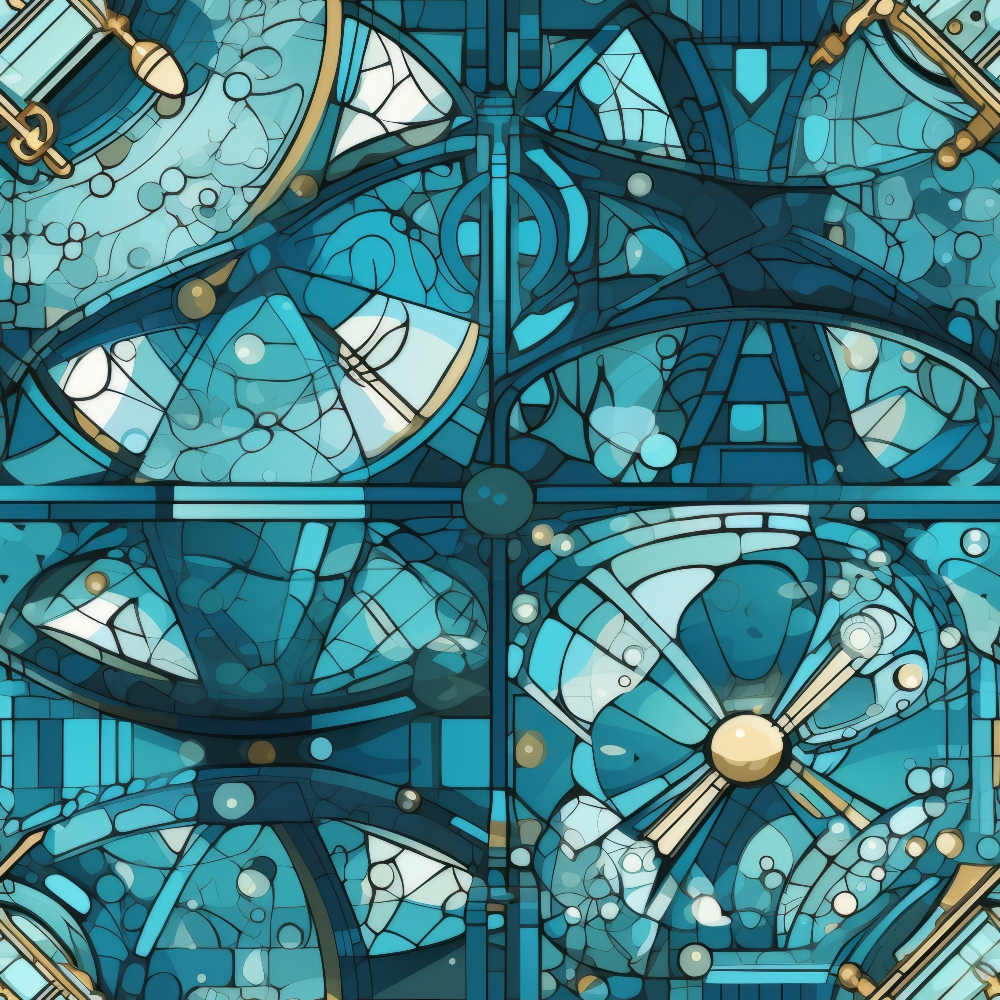 Time Travel Pattern 2 Quilting Cotton Fabric – FabricMegaStore.com