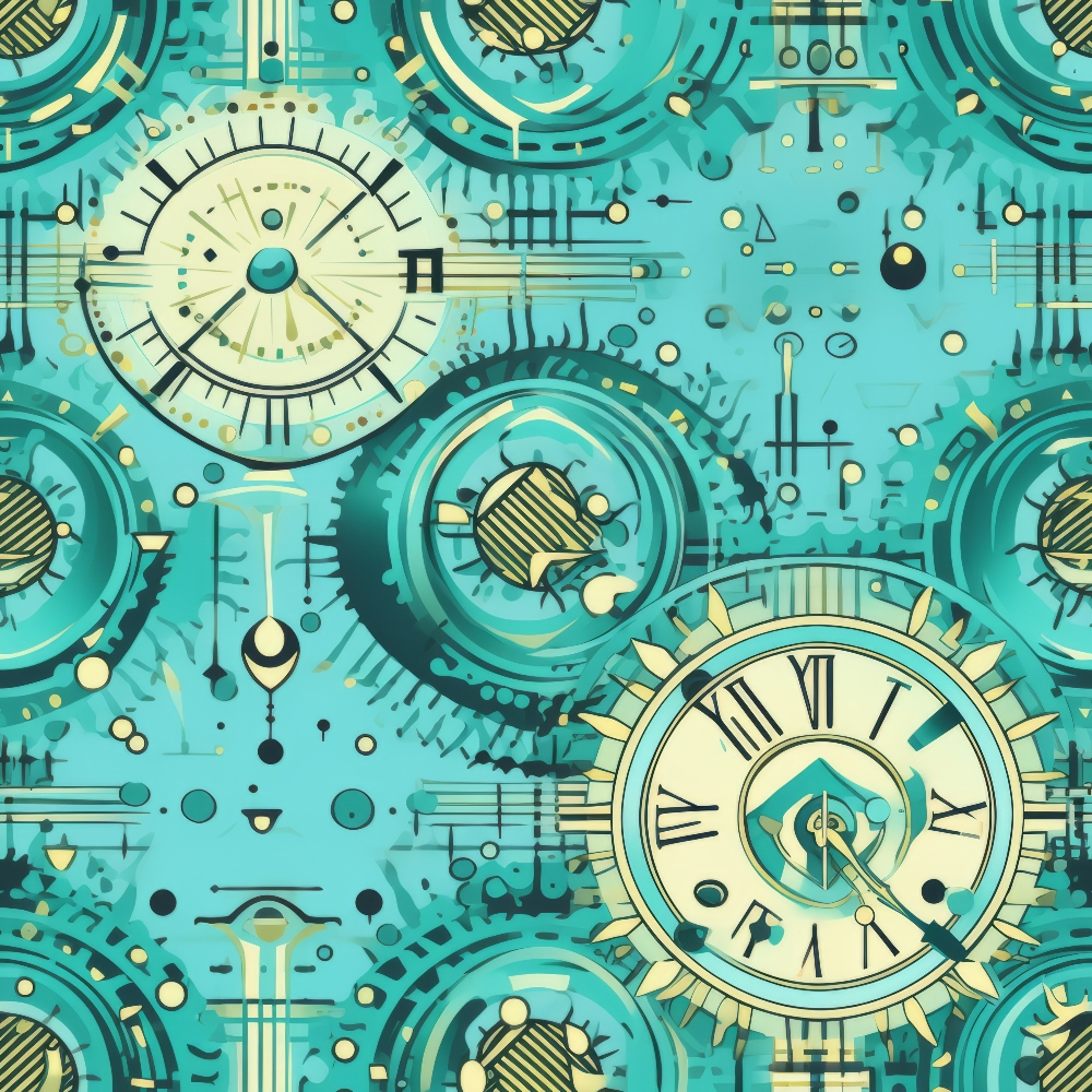 Time Travel Pattern 24 Quilting Cotton Fabric – FabricMegaStore.com