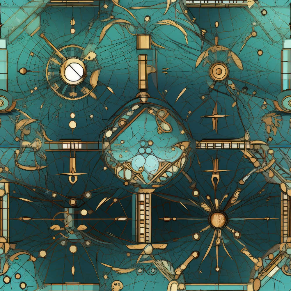 Time Travel Pattern 3 Quilting Cotton Fabric – FabricMegaStore.com
