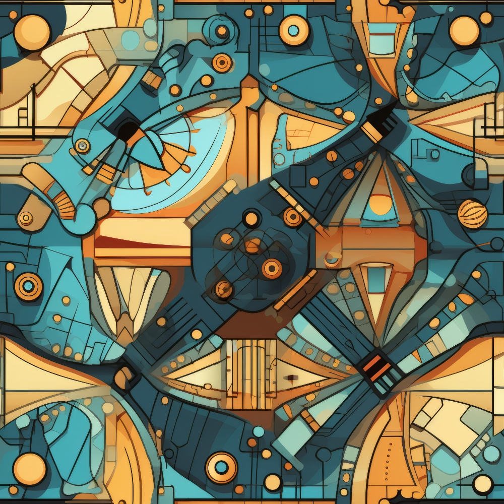 Time Travel Pattern 7 Quilting Cotton Fabric – FabricMegaStore.com