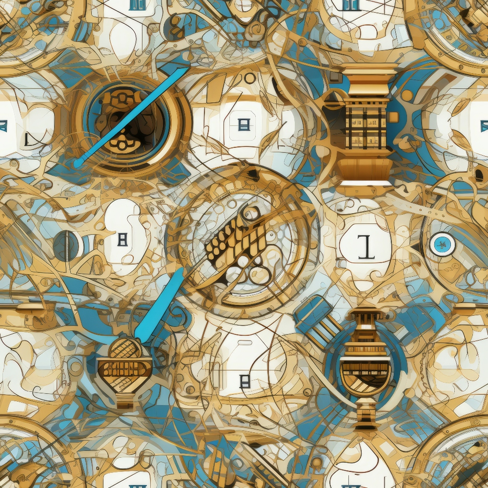 Time Travel Pattern 8 Quilting Cotton Fabric – FabricMegaStore.com