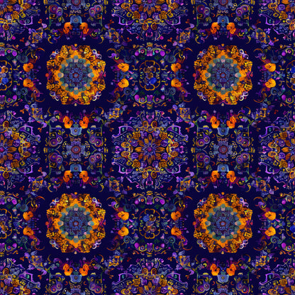 Traditional Najdi Pattern 3 Quilting Cotton Fabric