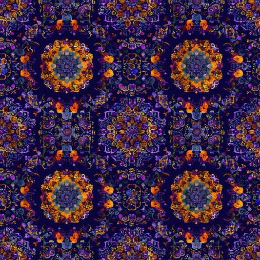 Traditional Najdi Pattern 3 Quilting Cotton Fabric