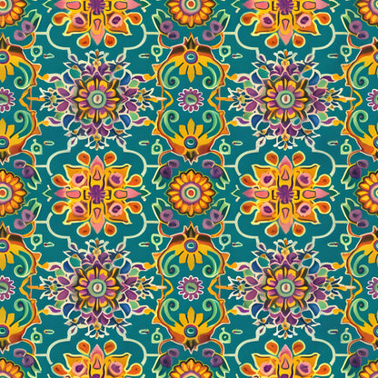 Traditional Najdi Pattern 7 Quilting Cotton Fabric