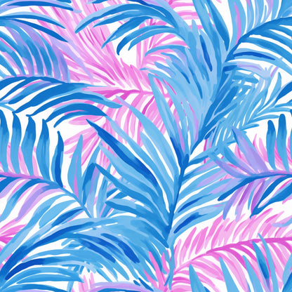 Tropical Leaves Pattern 3 Quilting Cotton Fabric