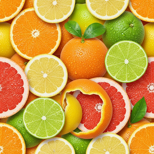 Tropical Fruit Pattern 13 Quilting Cotton Fabric