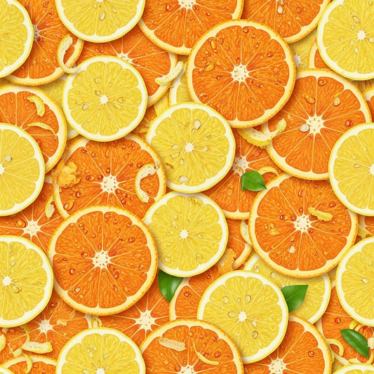 Tropical Fruit Pattern 20 Quilting Cotton Fabric