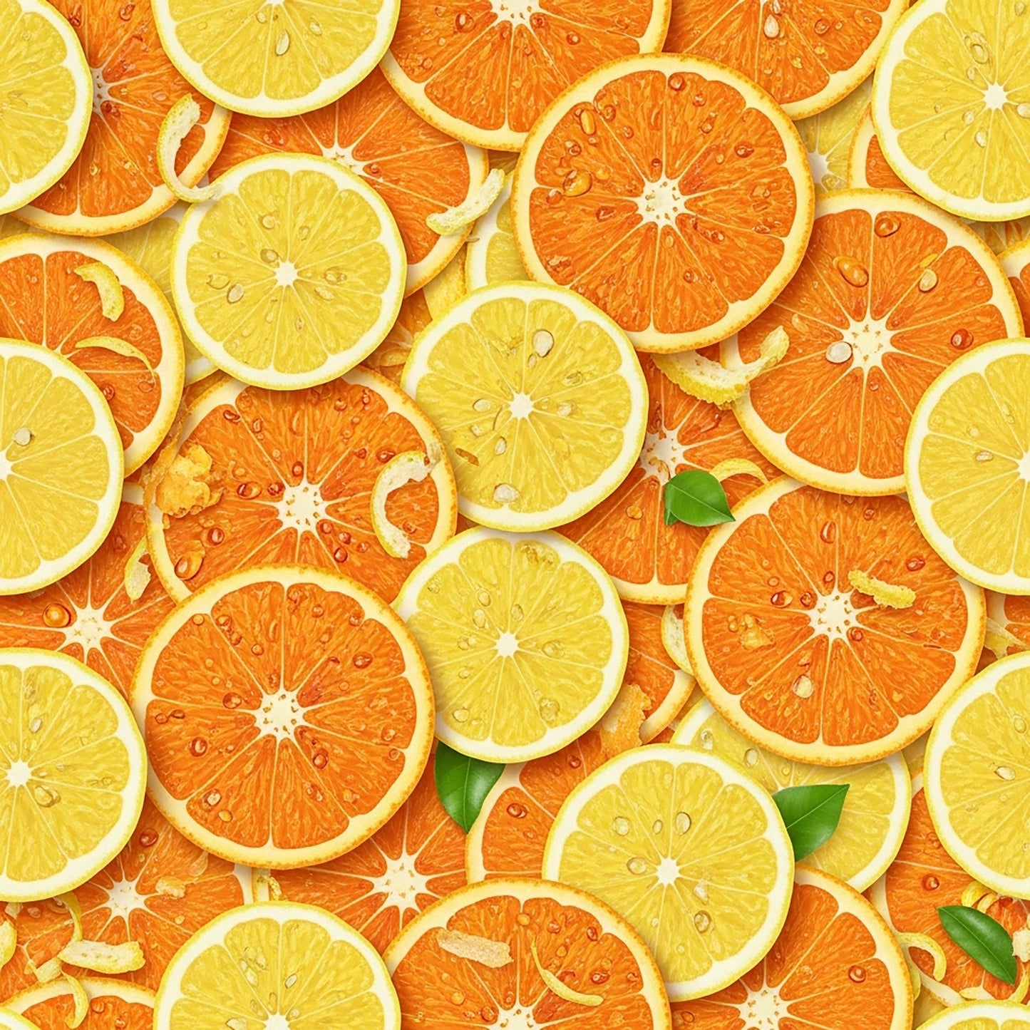 Tropical Fruit Pattern 20 Quilting Cotton Fabric