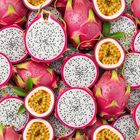 Tropical Fruit Pattern 26 Quilting Cotton Fabric