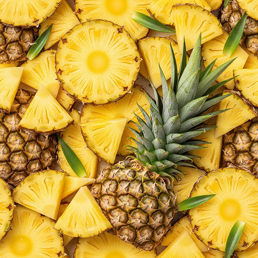 Tropical Fruit Pattern 32 Quilting Cotton Fabric