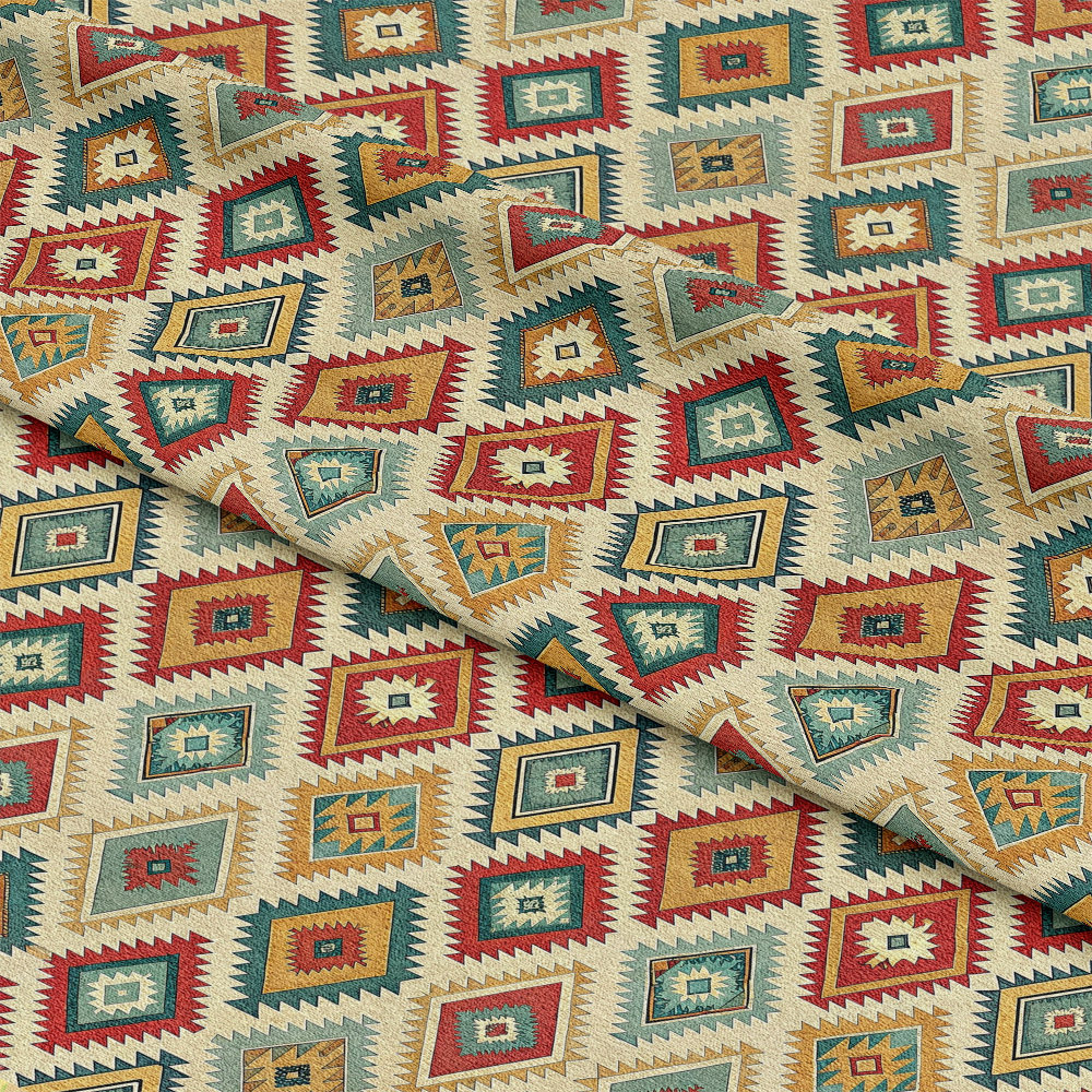 Turkish Kilim Pattern 3 Quilting Cotton Fabric