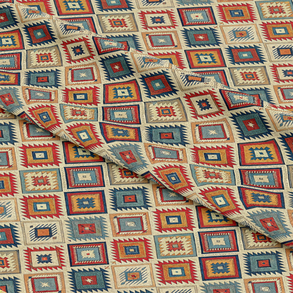Turkish Kilim Pattern 9 Quilting Cotton Fabric
