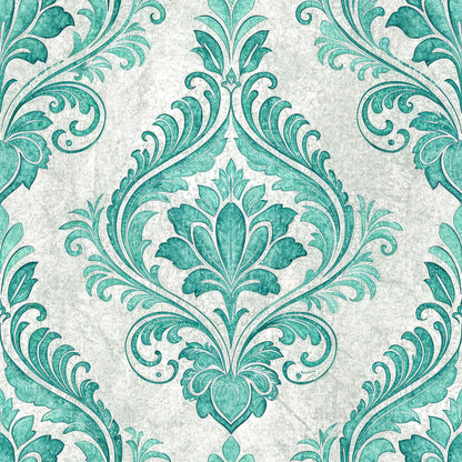 Turquoise Dreams Pattern 2 Quilting Cotton Fabric