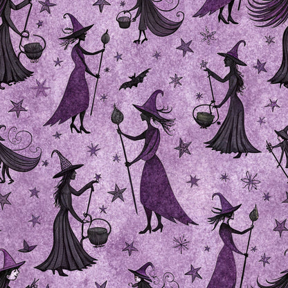 Twilight Witch Pattern 14 Quilting Cotton Fabric