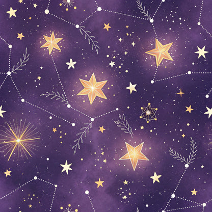 Twilight Witch Pattern 17 Quilting Cotton Fabric