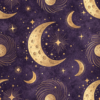 Twilight Witch Pattern 18 Quilting Cotton Fabric