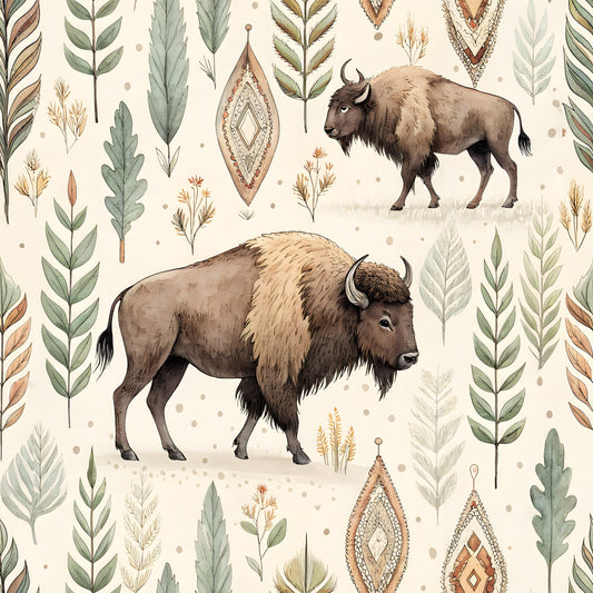 USA Patriotic Wildlife Pattern 9 Quilting Cotton Fabric