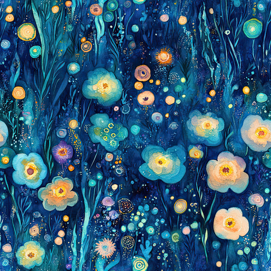 Underwater Dreamscape Pattern 11 Quilting Cotton Fabric