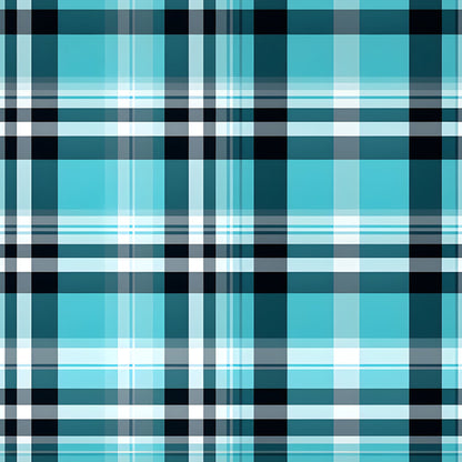 Vibrant Plaid Pattern 1 Quilting Cotton Fabric