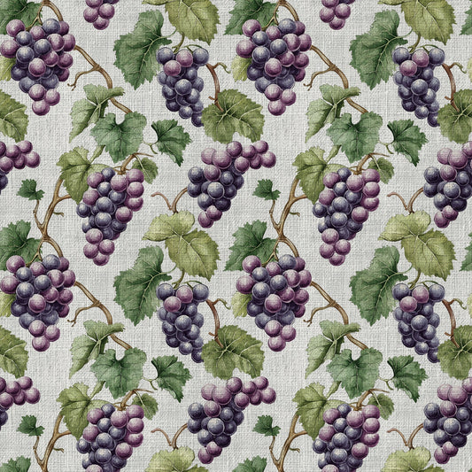Vineyard Harvest Pattern 20 Quilting Cotton Fabric
