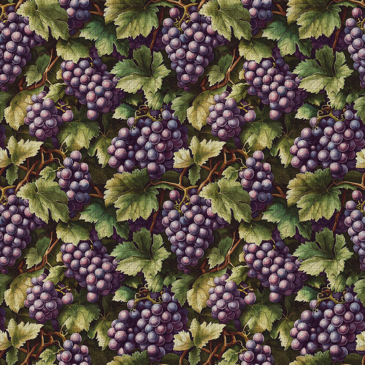 Vineyard Harvest Pattern 3 Quilting Cotton Fabric