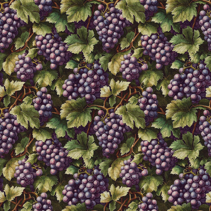 Vineyard Harvest Pattern 3 Quilting Cotton Fabric