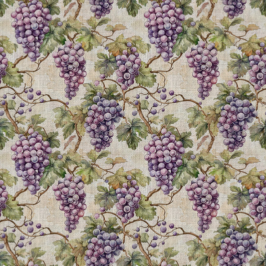 Vineyard Harvest Pattern 4 Quilting Cotton Fabric