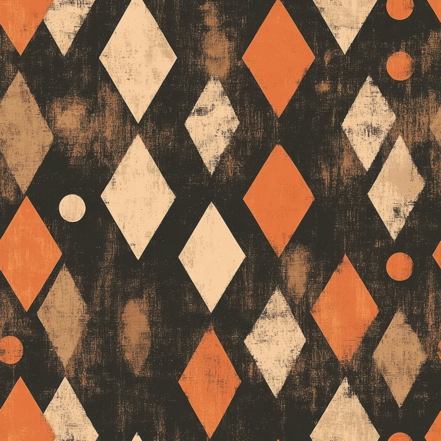Vintage Halloween Basics Pattern 5 Quilting Cotton Fabric