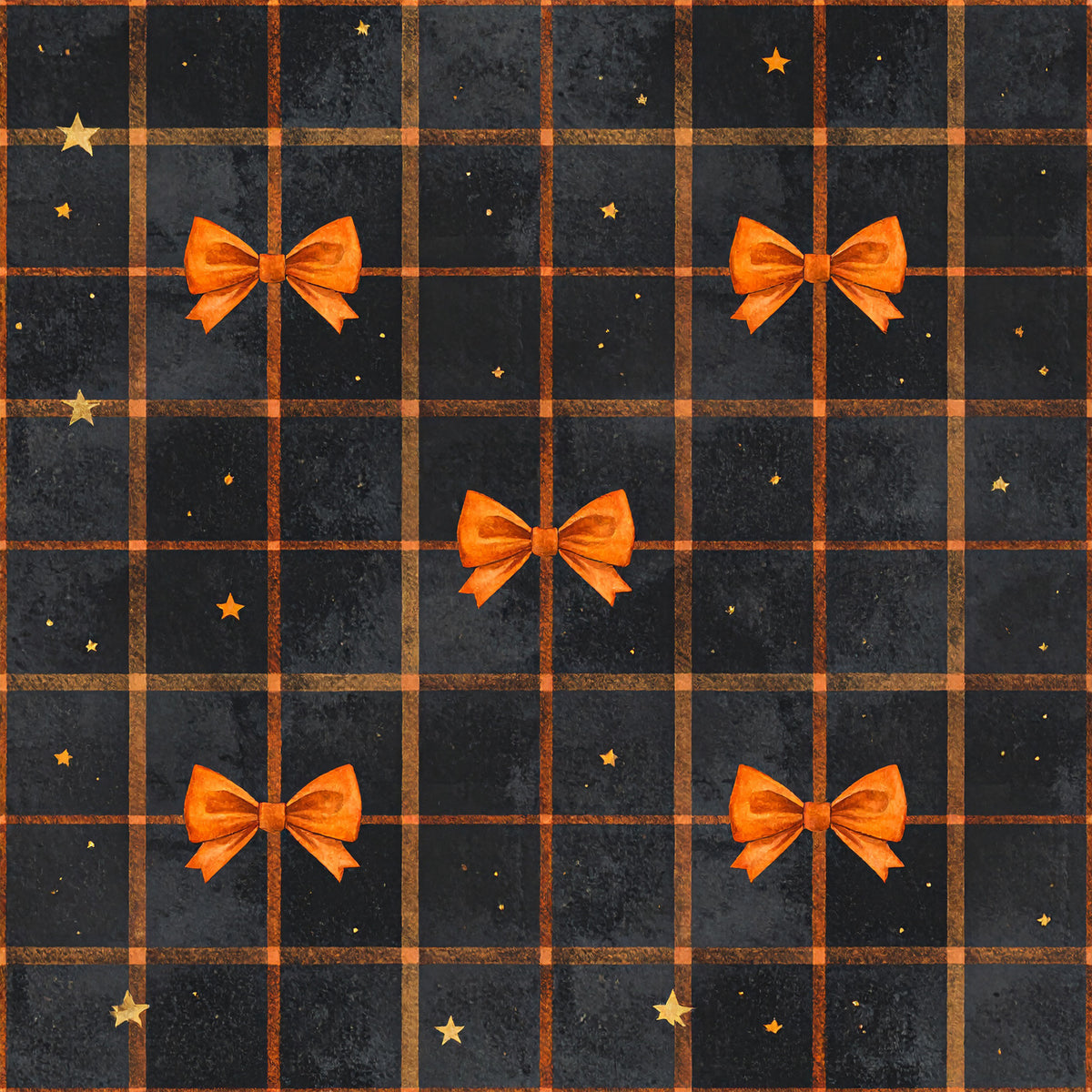Vintage Midnight Halloween Pattern 11 Quilting Cotton Fabric
