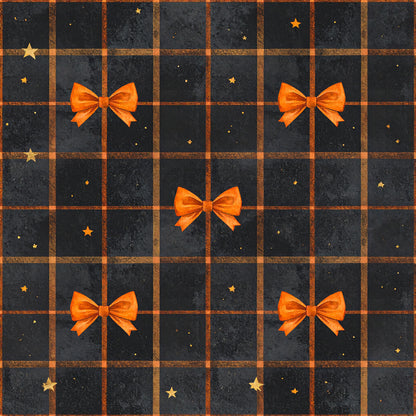 Vintage Midnight Halloween Pattern 11 Quilting Cotton Fabric