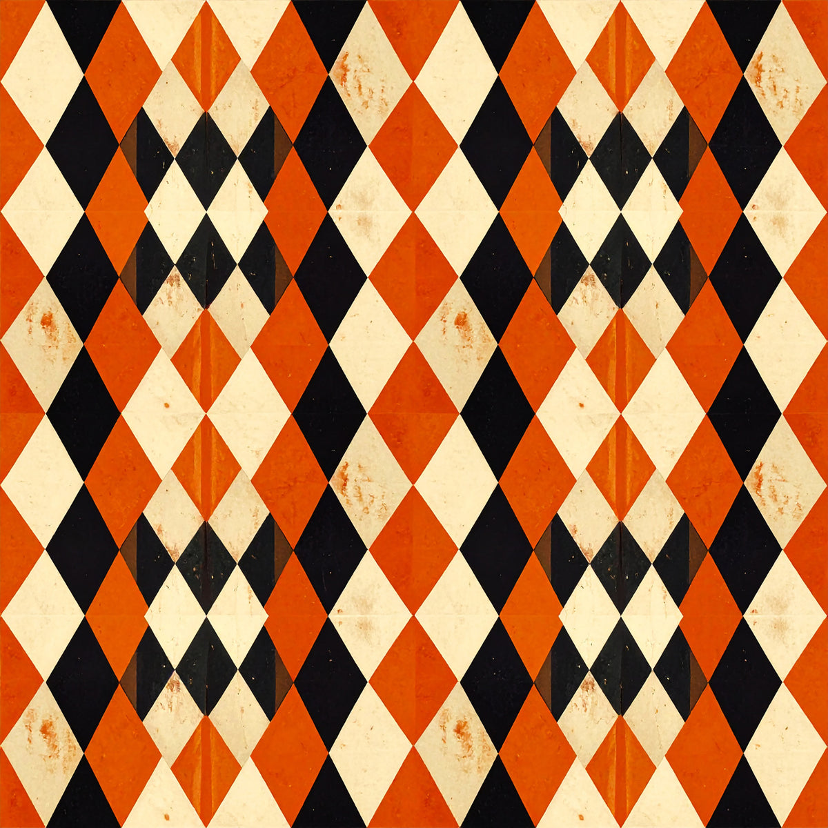 Vintage Midnight Halloween Pattern 21 Quilting Cotton Fabric