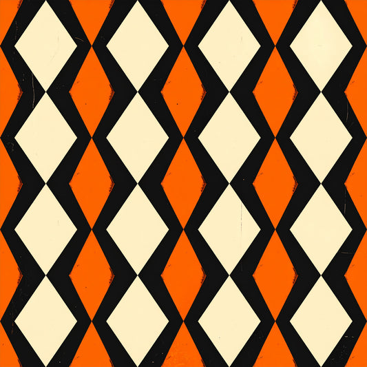 Vintage Midnight Halloween Pattern 22 Quilting Cotton Fabric