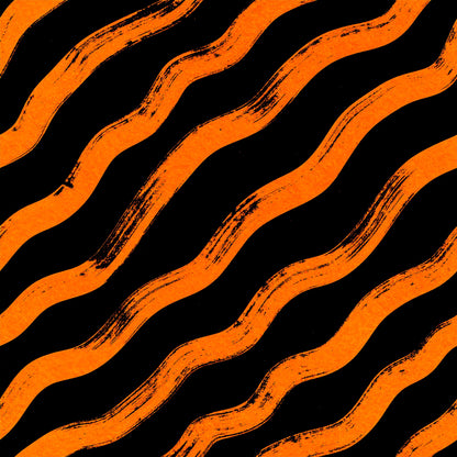 Vintage Midnight Halloween Pattern 7 Quilting Cotton Fabric