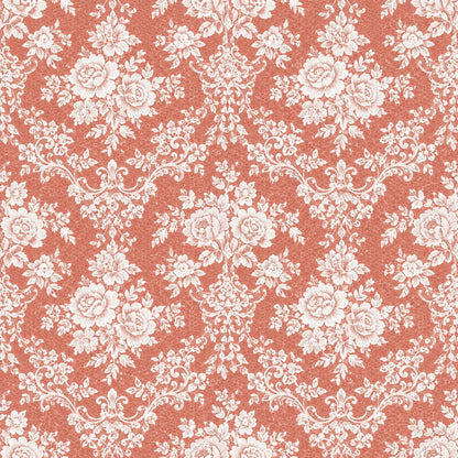 Vintage Rose Lace Pattern 6 Quilting Cotton Fabric