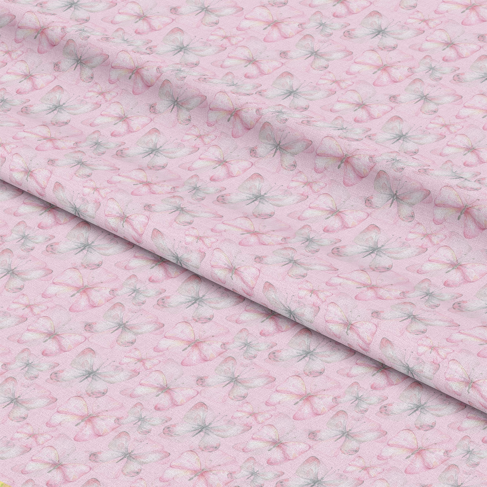 Watercolor Butterflies Pattern 5 Quilting Cotton Fabric
