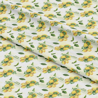 Watercolor Happy Sukkot Pattern 13 Quilting Cotton Fabric