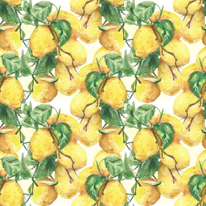 Watercolor Happy Sukkot Pattern 7 Quilting Cotton Fabric