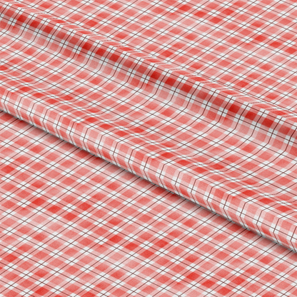 Watercolor Lumberjack Plaid Pattern 11 Quilting Cotton Fabric