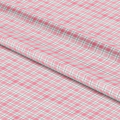 Watercolor Lumberjack Plaid Pattern 15 Quilting Cotton Fabric