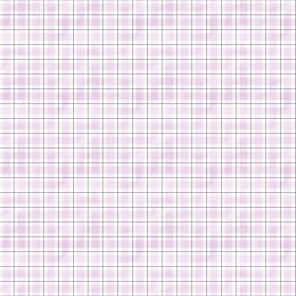 A grid pattern with light purple squares and thin black lines on a white background.