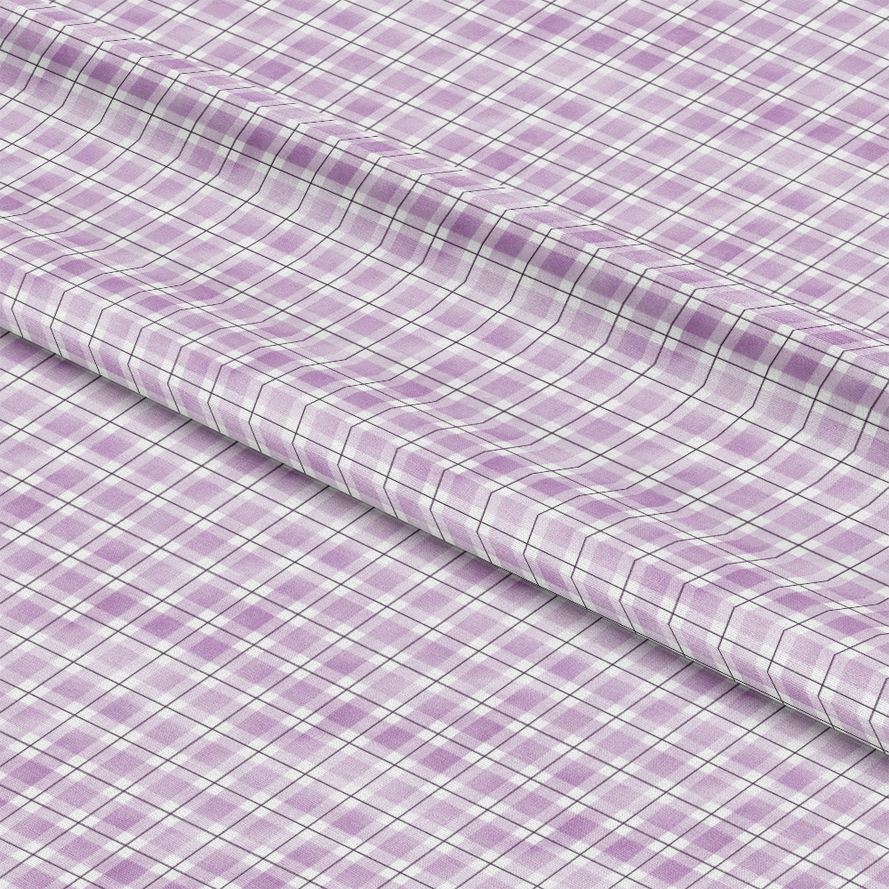 Watercolor Lumberjack Plaid Pattern 20 Quilting Cotton Fabric