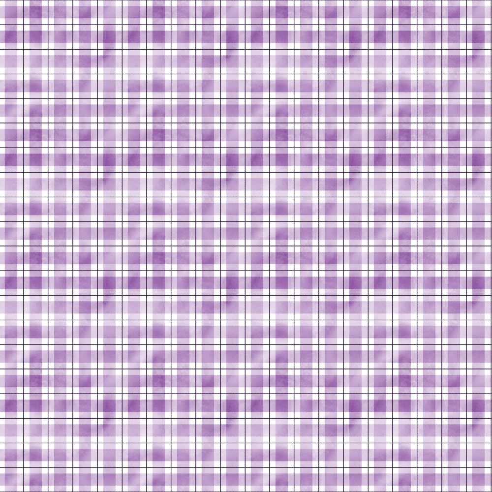 A purple and white plaid pattern with intersecting horizontal and vertical lines.