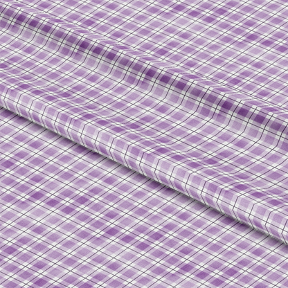 Watercolor Lumberjack Plaid Pattern 21 Quilting Cotton Fabric