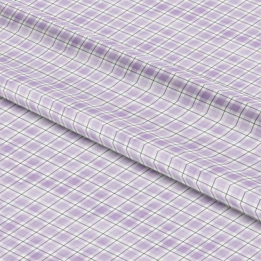 Watercolor Lumberjack Plaid Pattern 24 Quilting Cotton Fabric