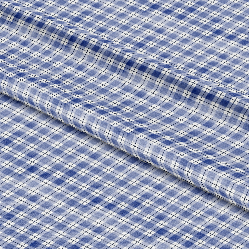 Watercolor Lumberjack Plaid Pattern 27 Quilting Cotton Fabric